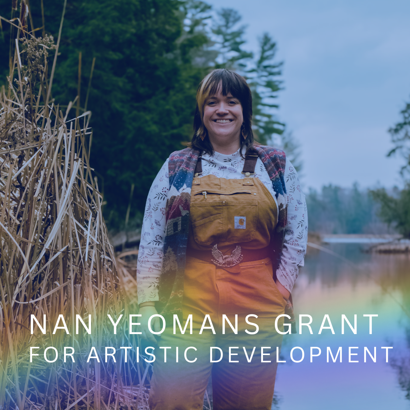 Kelsey Dawn Pearson, winner of the 2023 Nan Yeomans Grant. Photo by Maggie Whitmore.